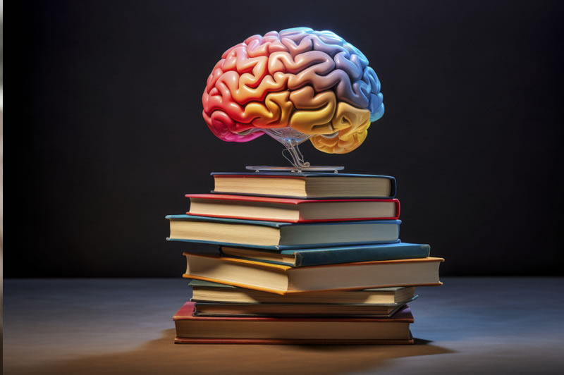 Beautiful pelican bird on the dark lake